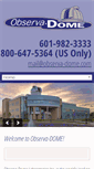 Mobile Screenshot of observa-dome.com